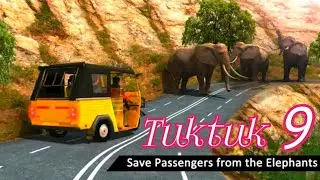 Offroad Tuktuk Hill Adventure - Tuktuk Gameplay FHD
