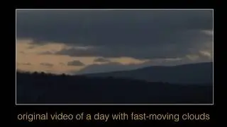 Video Manipulation via Retargeting: Clouds and Wind Synthesis