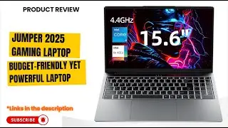 Jumper 2025 Gaming Laptop Review | Intel 12th Gen i5, 16GB RAM, 512GB NVMe SSD | EZbook X8