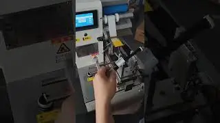semi-automatic Wire Harness Label Machine Wire Label Sticker Machine USB Cable Labeling Machine