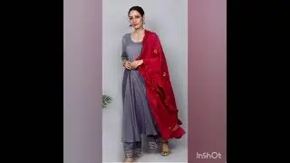 Design your grey suit with different contrast dupatta#Shorts||