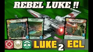 NEW REBEL LUKE DECK !! | Jump to Light Speed | Star Wars Unlimited