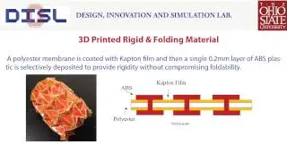 Creation of Deformable Wheel using Origami and Additive Manufacturing (Benjamin Rhoads)