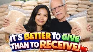ITS BETTER TO GIVE THAN TO RECEIVE ♥️♥️ PACKING  RICE TO OTHERS 