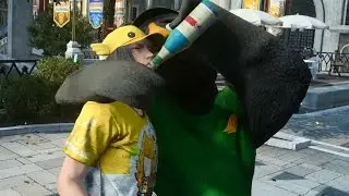 Final Fantasy XV Noctis Having Blaze Time At Moogle Chocobo Carnival Part1