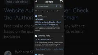 How to check Domain Authority &  Page Authority of a website using a free Tool