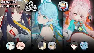 Shiyu 5 Viewers Requests! / Ye Shunguang x Seed & Seed x Soldier 11 & Miyabi x Zhao / ZZZ 2.5
