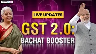 New GST Rates LIVE I GST News LIVE I GST New Tax Slab I GST 2.0 Impact Analysis LIVE