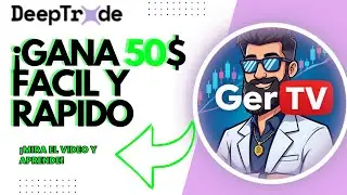 DEEPTRADEX - EL MEJOR PROYECTO DEL MOMENTO, GANA 50$ SIN HACER NADA! RAPIDO Y AHORA GANA +50$