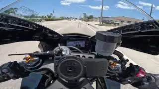 Первый раз за рулём 1000-кубового мотоцикла!! Тест-драйв Yamaha R1 и первые впечатления!! ZX6R и R1