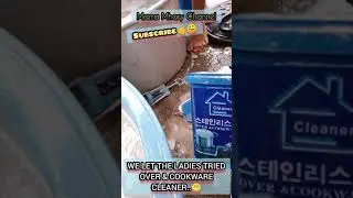 Testing of Over & Cook Ware Cleaner/Mama Mhary channel