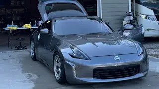 370z Z1 touring exhaust. (Non resonated test pipes) PURE SOUND