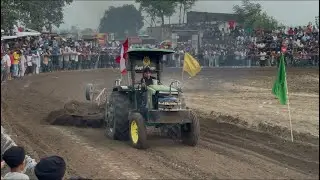 ⛓️⚓️Haryana Wale Gilli Nain Taviya Mukabla pind Rupowali ਜਗਾੜੂ ਟਰੈਕਟਰ Gilli Nain 6 cylinder engine 