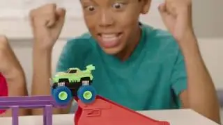 TRIX TRUX Monster Trucks That Flip, Climb and Zip - Line Powerful 4 Wheel Drive KIDS TOYS Car toy