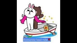 Cony Brown Holiday Times | Couple Trip | Love cute Cony Brown | Line Friends Couple
