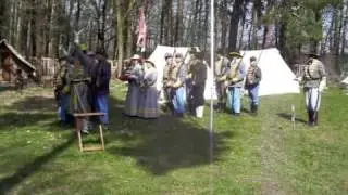 Flaggenparade Hamptons Legion