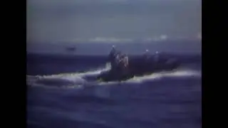 Nimitz Arrives at Tokyo Bay in his PB2Y
