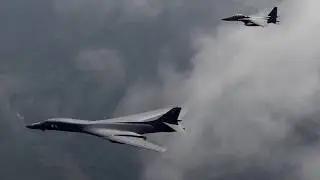 B-2 Stealth Bomber Night Time Operations...