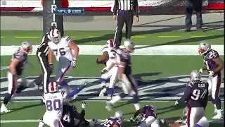 Tashard Choice First TD as a Buffalo Bill - Patriots vs. Bills, 1/1/12