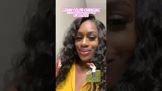 Color Changing Lip Gloss Review! #colorchanging #makeup #lipoil #lipduo #lipstain #lipgloss #viral