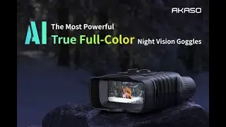 AI Wonders: AKASO Seemor Goggles Redefining Night Vision!