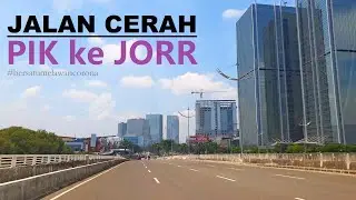 Driving Around ~ PIK (Pantai Indah Kapuk) to Jakarta Outer Ring Road (Tol JORR)