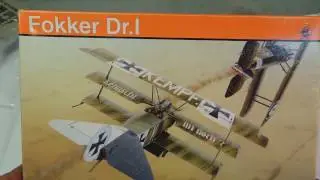 7017 _Eduard_ Fokker Dr.1 1/72 Dual combo. Трипланы