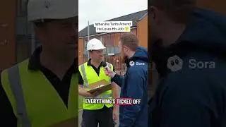 Building Ignites *During* Interview With Firestopper #fire #fireprotection #fireprevention #shorts