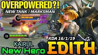 EDITH BEST BUILD 2021-2022 || GAMEPLAY TOP GLOBAL EDITH || BEST BUILD & ITEM EDITH