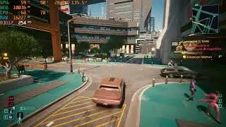 CYBERPUNK 2077 TEST FPS (RYZEN 5 9600X RTX 5070)