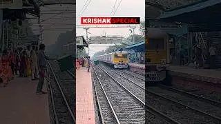Krishak Special Train 👨&zwj;🌾🚂 #shortvideo #shorts