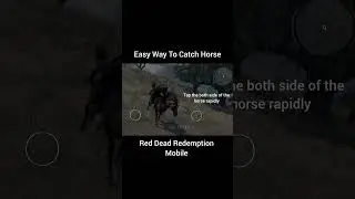 How To Tame Horse and Get Horse in Red Dead Redemption Mobile  #rdr  #shorts #pcgaming