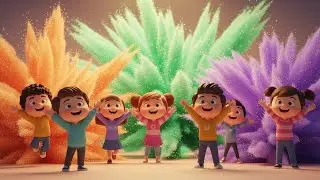 Magic Colors Party 🎨 | Learn Colors Song for Kids | Nursery Rhymes & Baby Songs