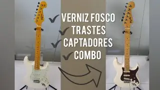 Tagima Tg530 Modificada [Verniz Fosco, traste, Ferragens e captadores]