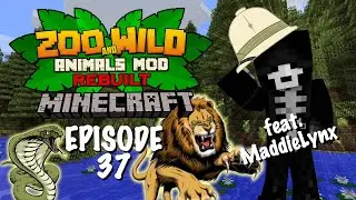 Minecraft SMP: Zoo and Wild Animal (ZAWA) Mod - EP37 - Maddie's Zoo!