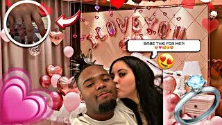 I PROPOSED TO MY LONG DISTANCE GIRLFRIEND FOR OUR ANNIVERSARY **GONE RIGHT**💍💗