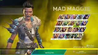 Theres a small detail on Mad Maggie's select animation / Apex Legends Season 12