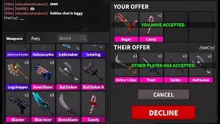 INSANE TRADE!!! | Trading 2 candys + sugar for 3 Hedges, 3 Pixels, 3 Spiders & 2 BA1 | Roblox MM2