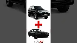 I Mixed TATA Safari With Dodge Challenger To Make It A Muscle Car 🔥 Looks Dope 🔥