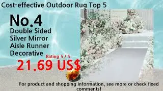 Dec. 2024 Best Budget Outdoor Rug Ranking