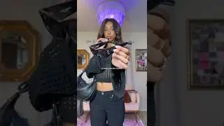 30 Days of Outfits: Day 2 🍸🐈&zwj;⬛🎀 black cat vibes for girl&rsquo;s night out!