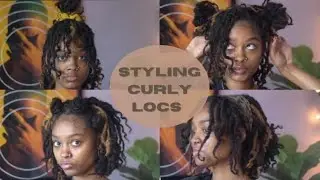6 CURLY LOC STYLES 🌱😍 *EASY*