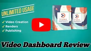 Video Dashboard Review ,Commercial  Unlimited, Digital product.