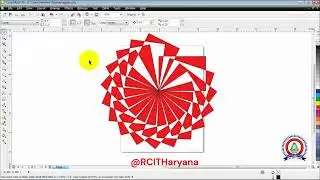 Corel Draw X5 RCIT Haryana (Red Cross) Computer Training