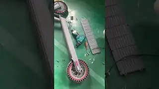 How to replace the rear fender of EMOKO T4 PRO Electric Scooter #escooter #foryou #electricscooter