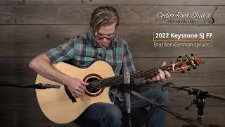 2022 Keystone SJ FanFret (Brazilian Rosewood/German Spruce) played by Matt Thomas