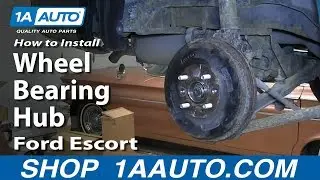 How to Replace Wheel Bearing & Hub 91-02 Ford Escort