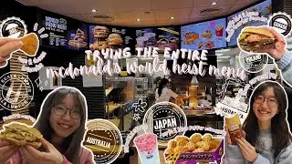пробуем все меню ограбления McDonald's World 🍟 | ананас 🍔 сакура спрайт 🌸 шоколадный карамельный ...