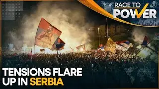 Serbia Protests: Protesters Torch Ruling Party Offices, Demand Early Elections | Race To Power |WION