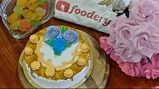 How to Write the Name on Cake ! Cake Decorating Idea ! 